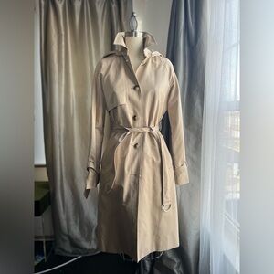 Caroll Beige Trench Coat size 36 French trench coat